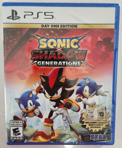 Sonic x Shadow Generations [Day One Edition] PS5 Brand New Game Special [2024]