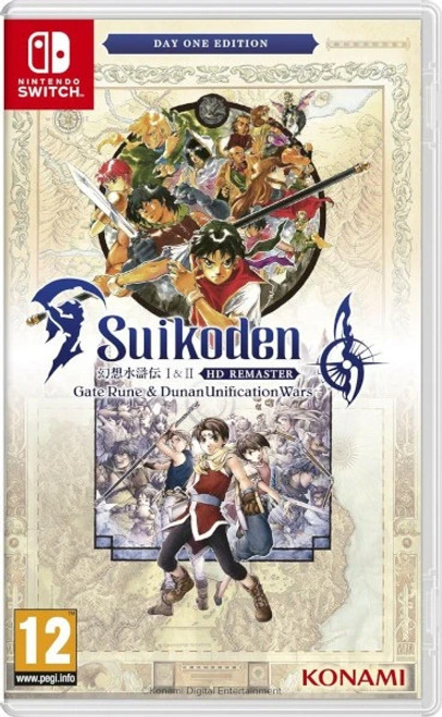 Suikoden I & II Remastered Switch Brand New Game (EU 2025 RPG)