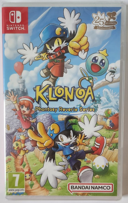 Klonoa Phantasy Reverie Series Switch Brand New Game (EU 2022 Platform)