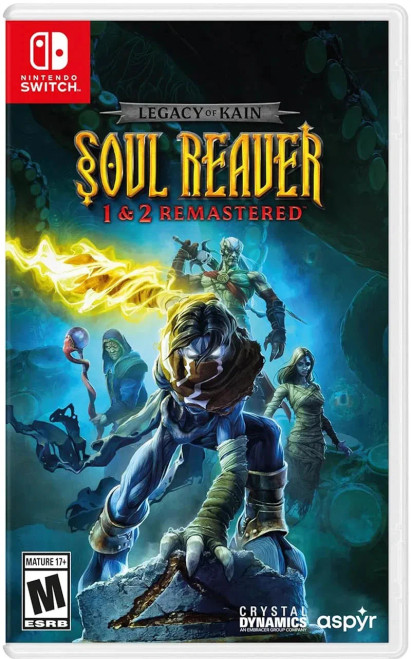 Legacy of Kain: Soul Reaver 1 &2 Remastered Switch Brand New Game (2025 Misc)
