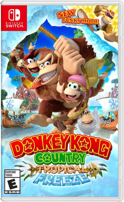 Donkey Kong Country: Tropical Freeze Switch Brand New Game (US 2018 Platform)