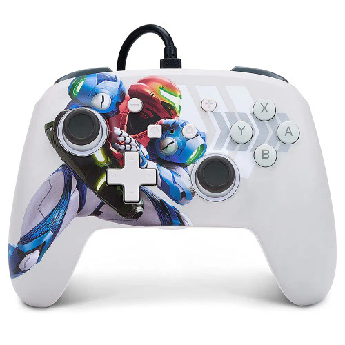 PowerA Enhanced Wired Controller for Nintendo Switch (Metroid Dread) New