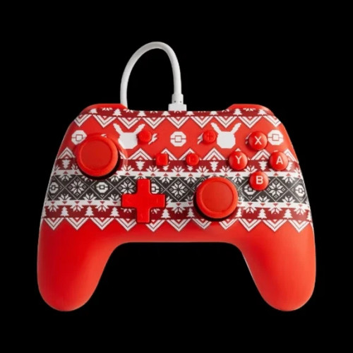 PowerA Enhanced Wired Controller Switch (Pokemon Holiday Sweater) (EU Joypad)
