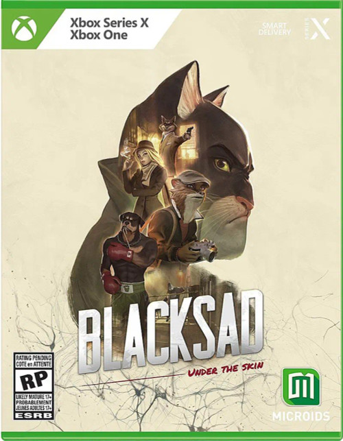 Blacksad: Under the Skin Xbox Series X Brand New Game (2024 Adventure)