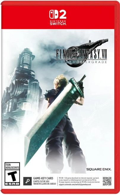 Final Fantasy VII Remake Intergrade Game Key Cart Switch 2 Brand New