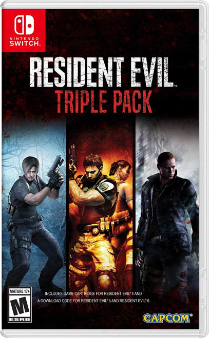 Resident Evil Triple Pack (US) Switch Brand New Game ( 2019 Survival )