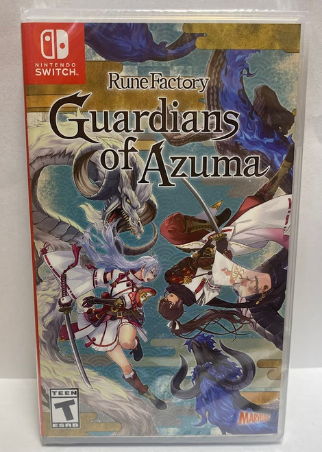 Rune Factory: Guardians of Azuma Switch Brand New Game (2025 Action RPG)