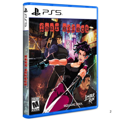 Fear Effect PS5 Brand New Game ( 2025 Action / Adventure )