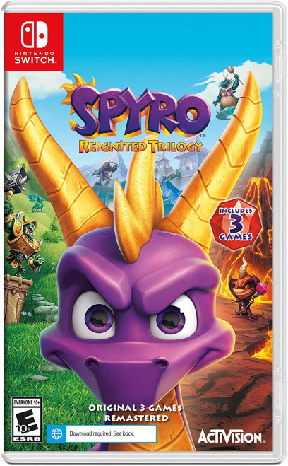 Spyro Reignited Trilogy Switch Brand New Game ( 2019 Platform )