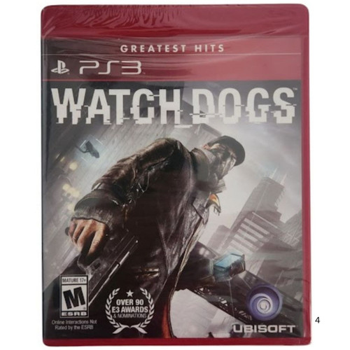 Watch Dogs (Greatest Hits) PS3 Brand New Game (2014 Action & Adventure)
