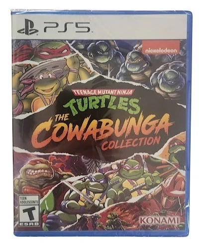 Teenage Mutant Ninja Turtles: The Cowabunga Collection PS5 Brand New Game