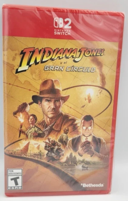 Indiana Jones and The Great Circle LATAM Switch 2 Brand New Game (2026 Action)