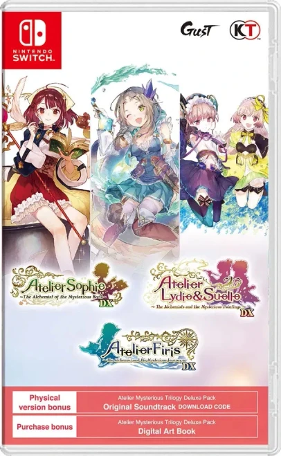 Atelier Mysterious Trilogy Deluxe Pack Switch Brand New Game (2020 RPG)