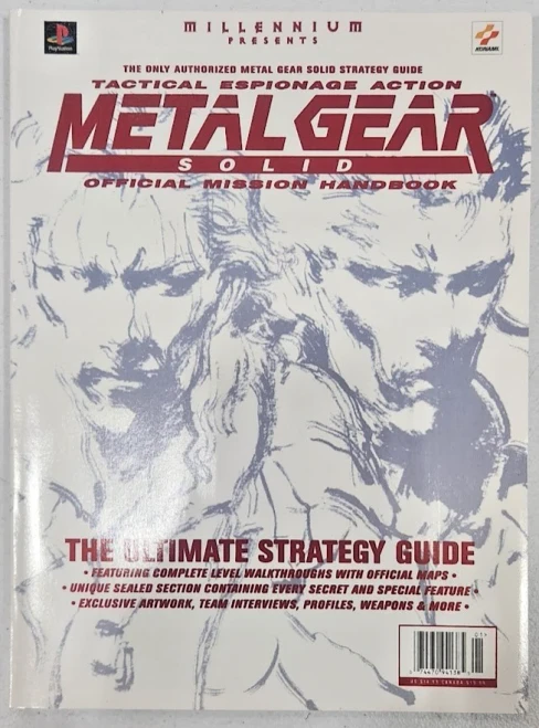Metal Gear Solid: Official Mission Handbook (Authorized Official Strategy Guide)