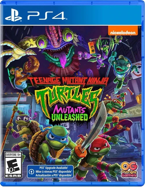 Teenage Mutant Ninja Turtles: Mutants Unleashed PS4 Brand New Game (2024 Action)