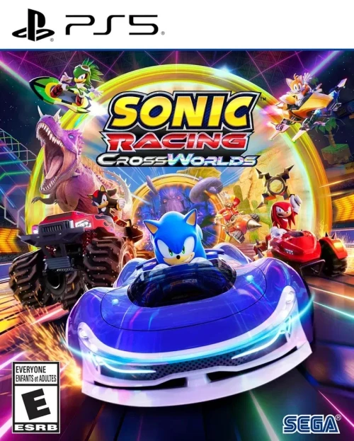 Sonic Racing CrossWorlds (French Cover) PS5 Brand New Game (2025)