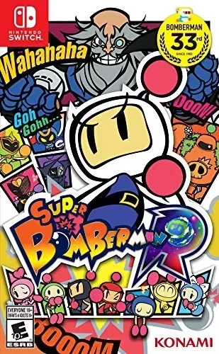 Super Bomberman R Switch Brand New Game ( 2017 Action )