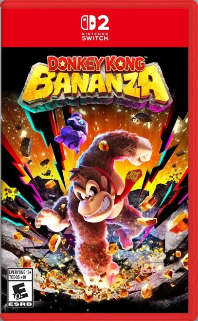 Donkey Kong Bananza Switch 2 Brand New Game (US 2025 Platform)