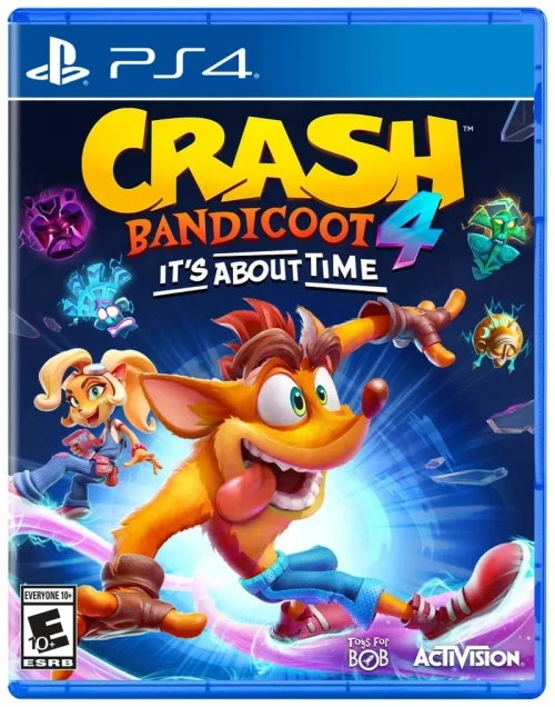 Crash Bandicoot 4: It's About Time PS4 Brand New Game ( 2020 Platform )