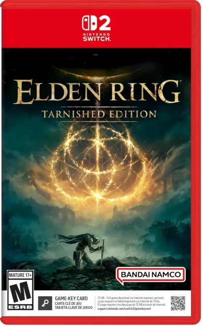 Elden Ring: Tarnished Edition (Game-Key Card) Switch 2 Brand New Game (2026 RPG)