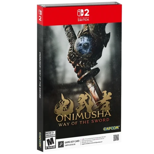 Onimusha: Way of the Sword Game Key Cart (Steelbook) Switch 2 Brand New