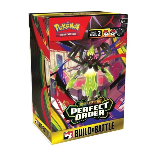 Pokémon TCG: Mega Evolution Perfect Order Build & Battle Brand New