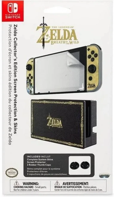 Zelda Collector's Edition Screen Protection & Skins for Nintendo Switch Brand New Game