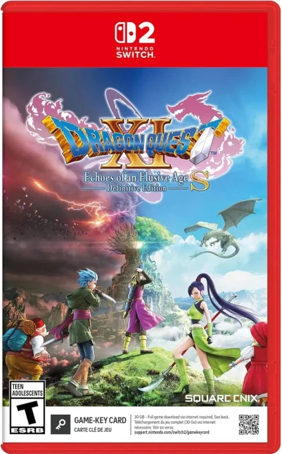 Dragon Quest XI S: Echoes of an Elusive Age [DE] GKC Swicth 2 Brand New Game