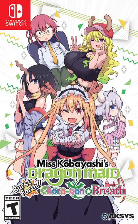 Miss Kobayashi's Dragon Maid: Burst Forth!! Choro-gon Breath Switch Brand New