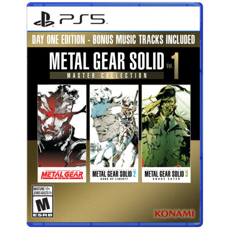 Metal Gear Solid: Master Collection Vol. 1 PS5 Brand New Game Special (2023)