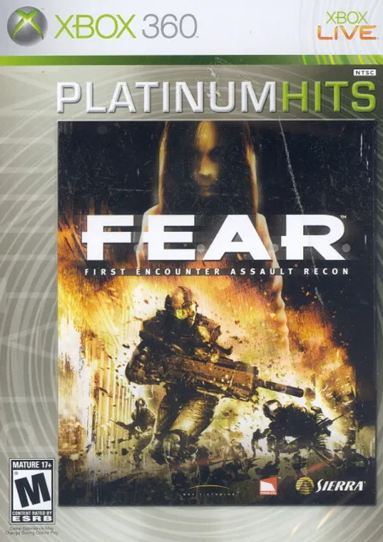 F.E.A.R. First Encounter Assault Recon Platinum Hits Xbox 360 New Game Special