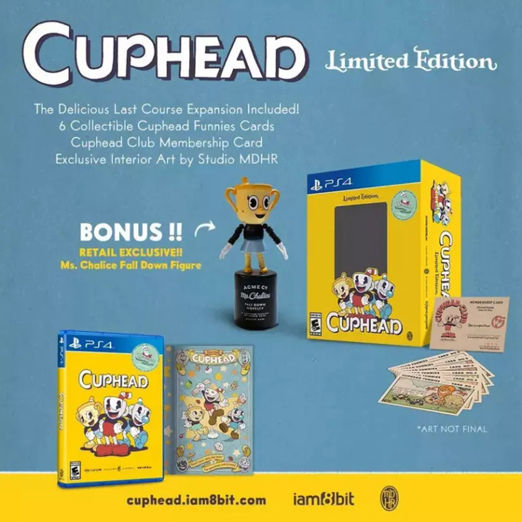 Cuphead: Limited Edition PS4 Brand New Game Special (2023 Platform)