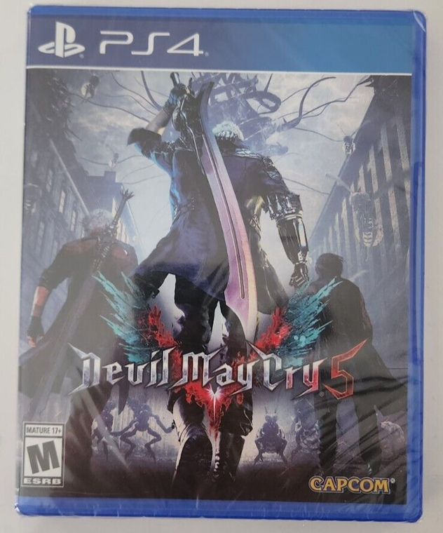 Devil May Cry 5 PS4 Brand New Game (Multiplayer, 2019 Action-Adventure)