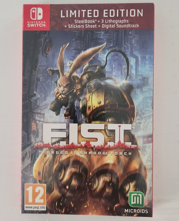 F.I.S.T.: Forged In Shadow Torch Limited Edition Switch Brand New Game Special
