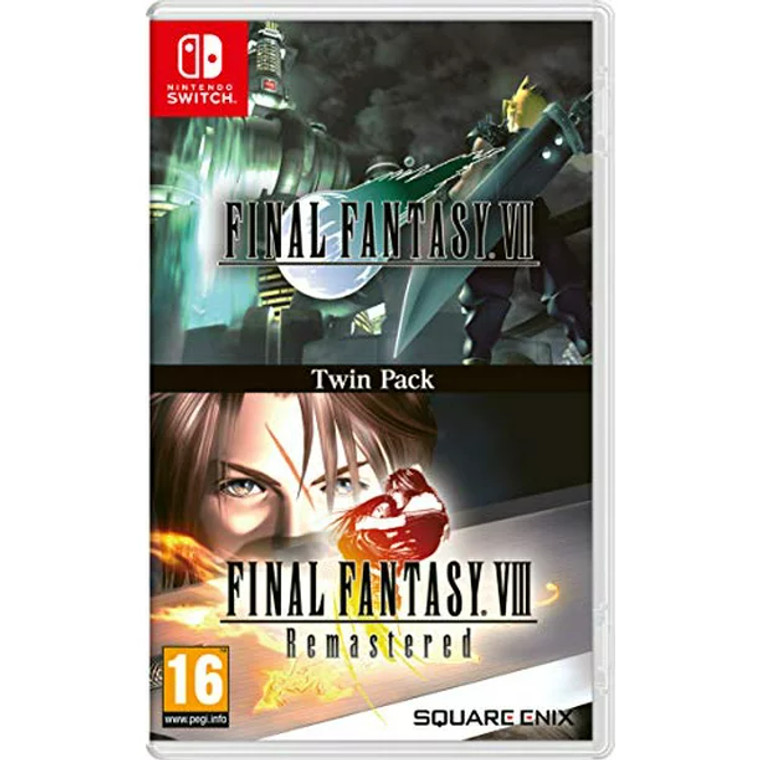 Final Fantasy VII & VIII Remastered Twin Pack Switch Brand New Game (2020 RPG)