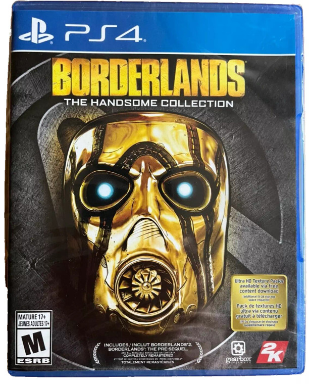 Borderlands: The Handsome Collection PS4 Brand New Game (2015 Shooter) Borderlands: The Handsome Collection PS4 Brand New Game (2015 Shooter)