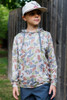 BURLEBO YOUTH PERFORMANCE HOODIE DRIFTWOOD CAMO