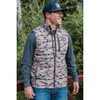 BURLEBO PUFFER VEST GAUGE CAMO