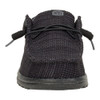 HEYDUDE MEN'S WALLY STRETCH SOX CASUAL SHOES BLACK
