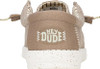 HEYDUDE MEN'S WALLY STRETCH SOX CASUAL SHOES TAN