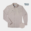 PONCHO OUTDOORS THE WESTERN PEARL SNAP LONG SLEEVE SHIRT