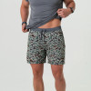 BURLEBO MEN'S ATHLETIC SHORTS 7"
