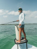 DUCK CAMP WOMENS PERFORMANCE HOODIE ICE WATER