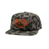 LOS CAZADORES ORIGINAL HORNS LOGO CAMO ROPE CAP