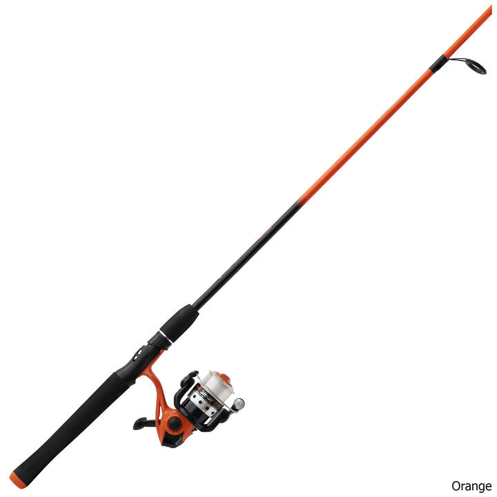 ZEBCO Splash 6ft Spinning Rod Reel Combo Vibrant Fishing Gear