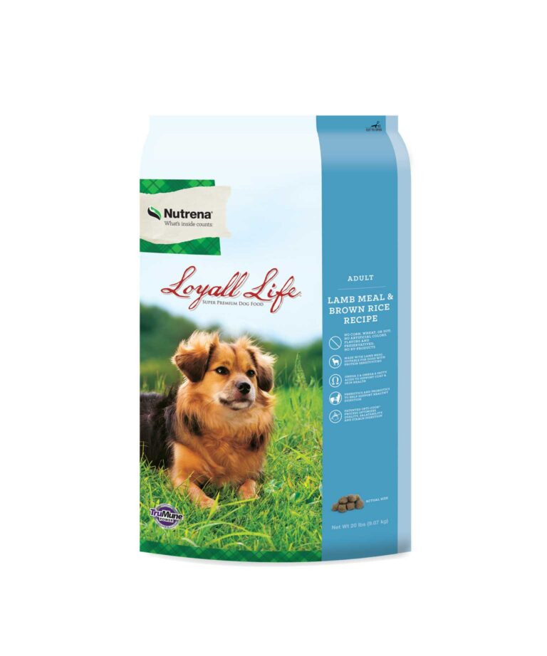 NUTRENA LOYALL LIFE ADULT DOG FOOD LAMB MEAL BROWN RICE 40LBS