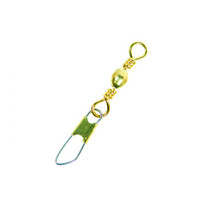 EAGLE CLAW BARREL SWIVEL WITH SAFETY SNAP #3/0 12PK