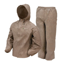 FROGG TOGGS MEN'S ULTRA-LITE RAIN SUIT KHAKI