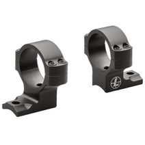 LEUPOLD BACKCOUNTRY SAVAGE 10/110 ROUND RECEIVER DIRECT MOUNT RINGS 1" MEDIUM MATTE BLACK