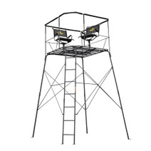 RIVERS EDGE 2-PERSON QUAD POD 12FT TOWER STAND
